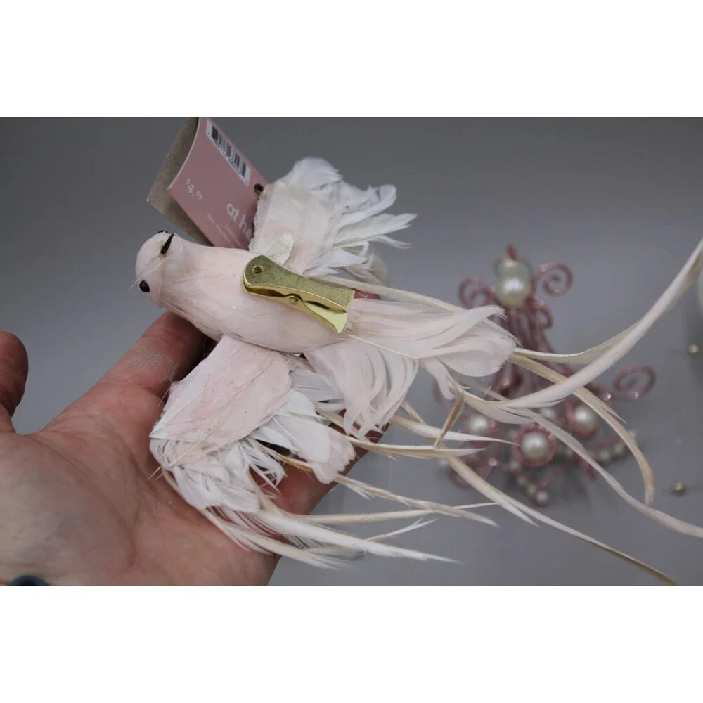 12 Pcs Mushrooms Unicorn Ornament Lot Vintage-Inspired At Home Magical Winter
